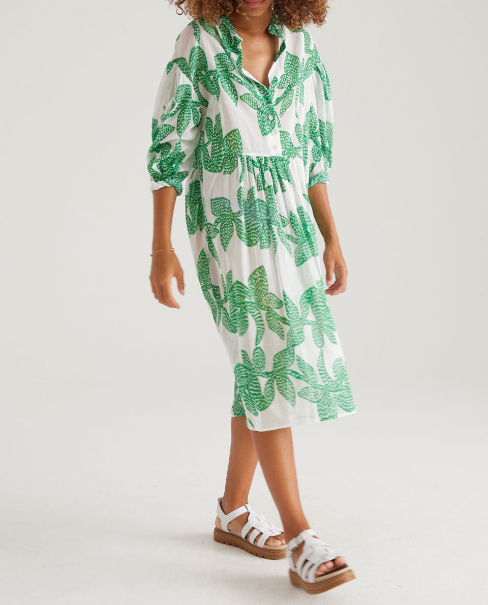Robe "Valeria Trooble" - Green