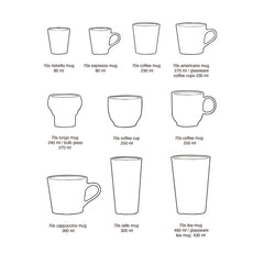 Tasse américano céramique "Umber"