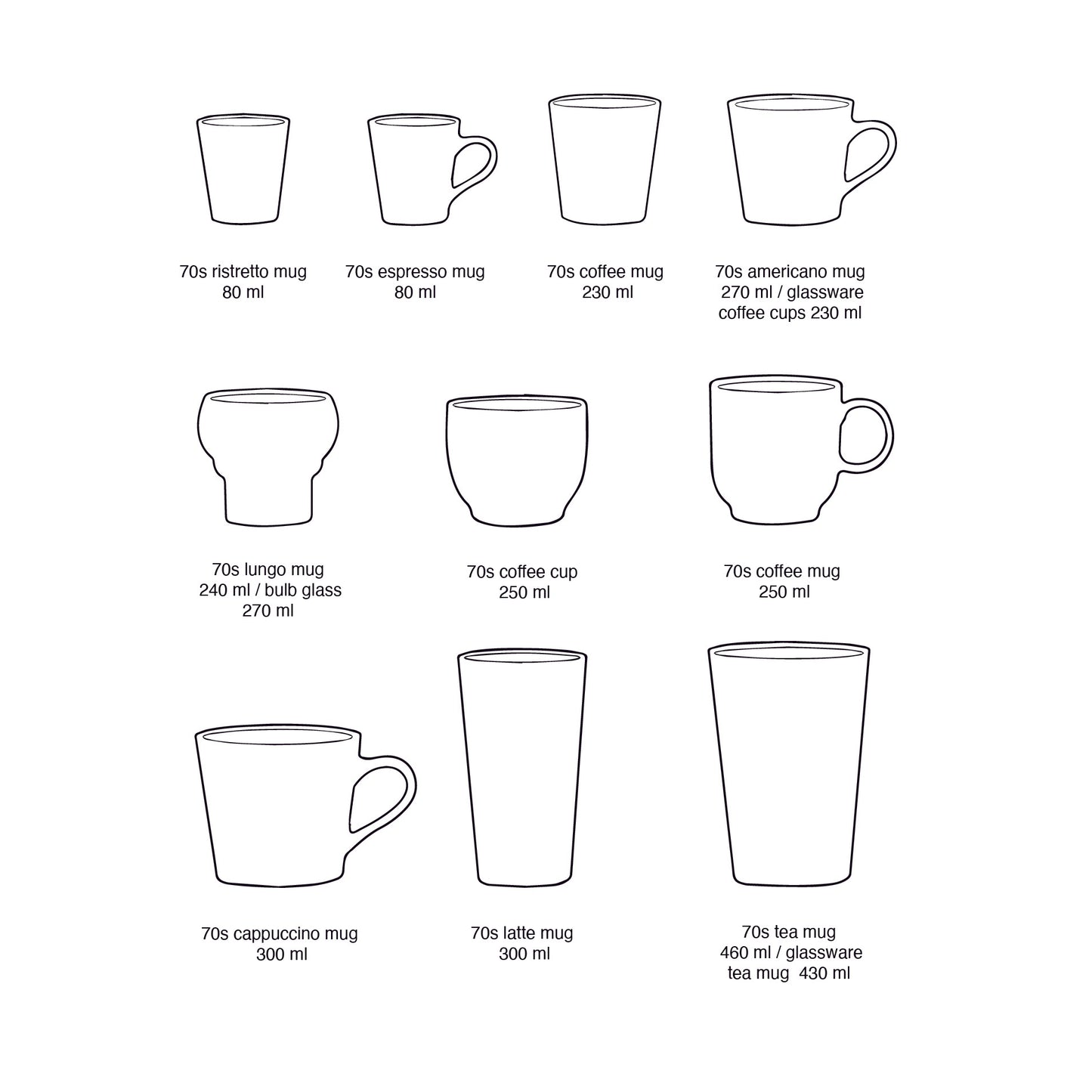 Tasse américano céramique "Muse"