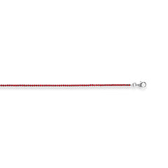 Bracelet Argent & Zircons rouges