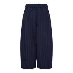 Pantalon "Creek balloon" - Dark navy stripe