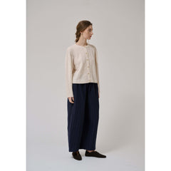 Pantalon "Creek balloon" - Dark navy stripe