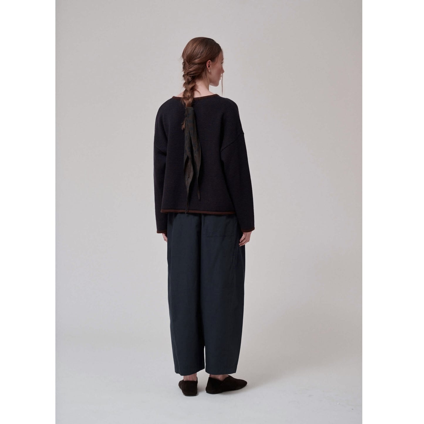 Pantalon "Irissa balloon" - Dark navy