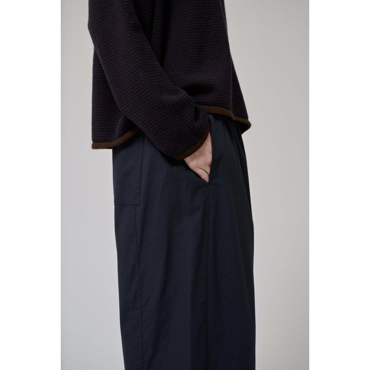 Pantalon "Irissa balloon" - Dark navy