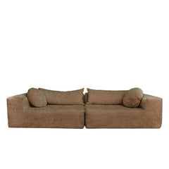 Canapé 4pl. XL "Slow Family" Velours chenille