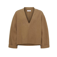 Pull "Ea Jumper" laine Mérinos - Ermine