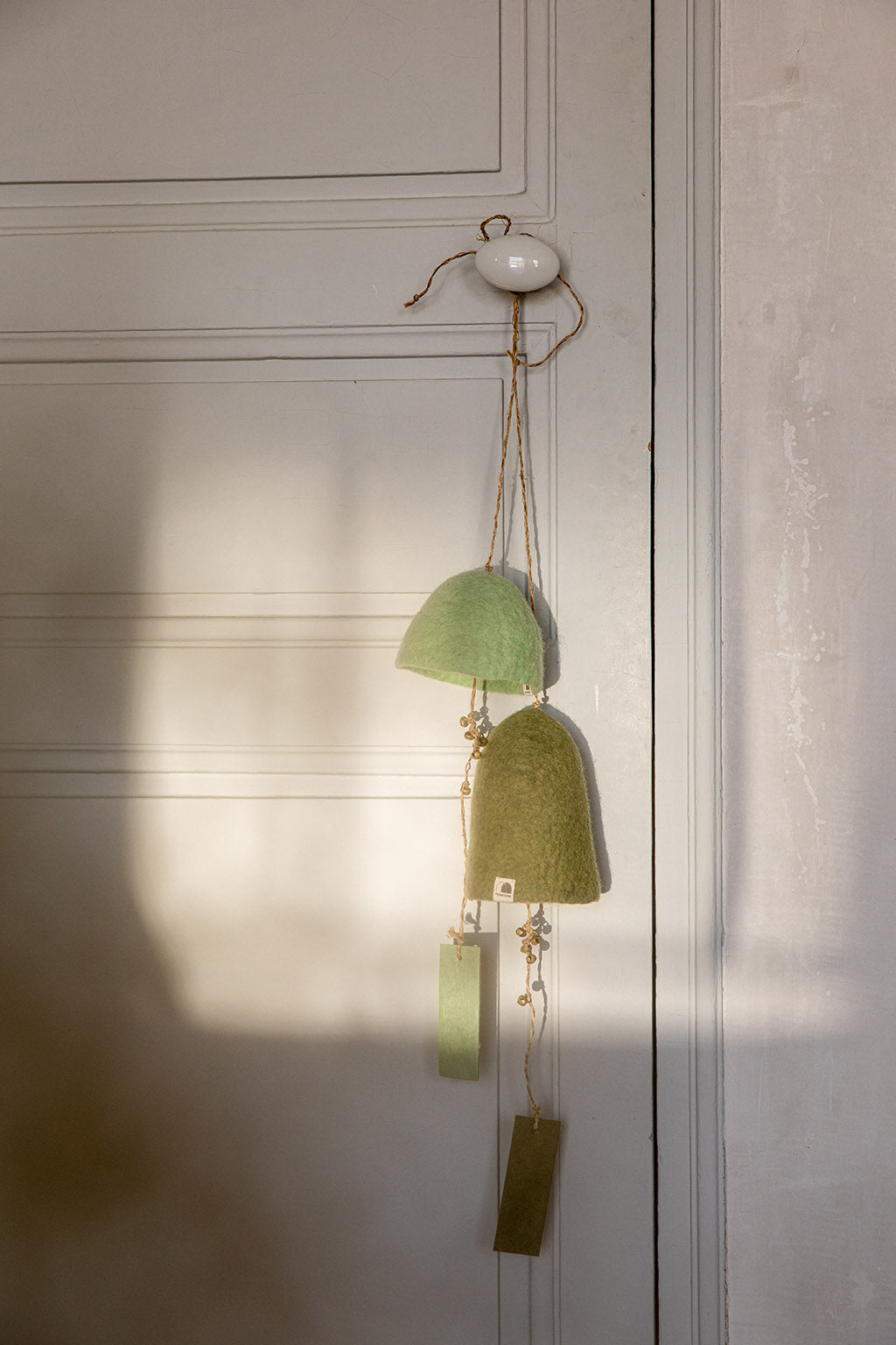 Cloche "Rustic" feutre - Menthe