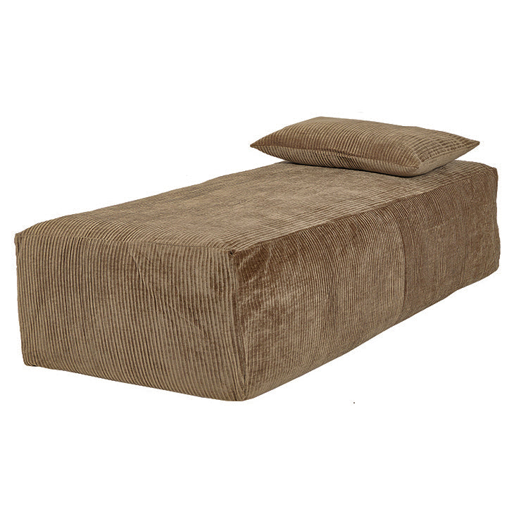Daybed "Slow" Velours cord Sépia