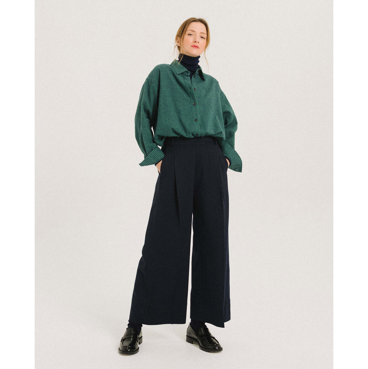 Chemise "Wyoming Poem" - Green