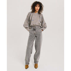 Jean barrel "Fedison" denim nuage