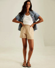 Veste-kimono denim "Xivry On Blue" - Ocean