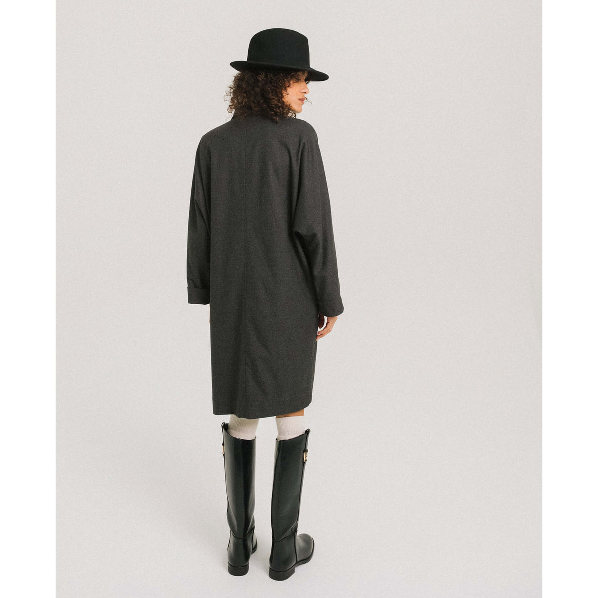 Robe "Félicie" - Anthracite