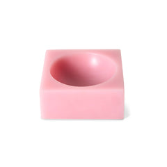 Vide-poches résine "Pop Cube" - Rose