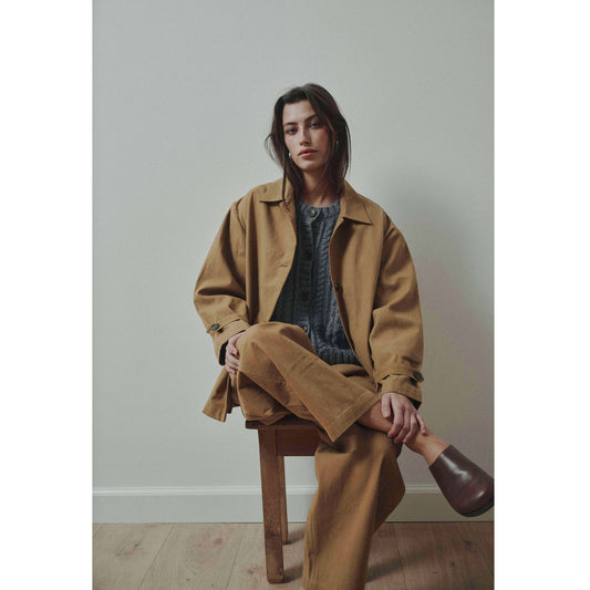 Pantalon barrel "Vera" - Gold