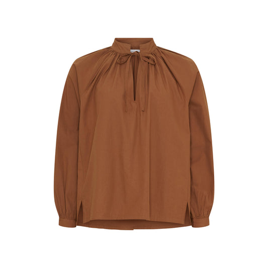 Blouse "Irissa" - Cambridge brown