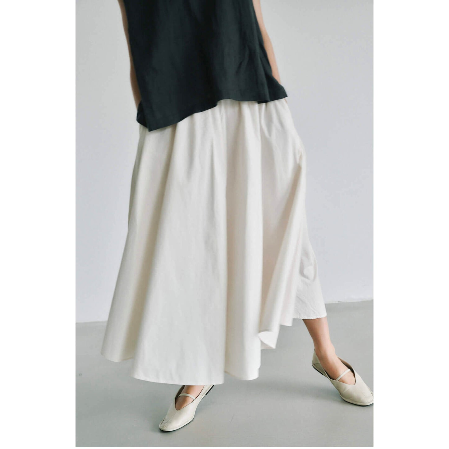 Jupe "Irissa" - White sand