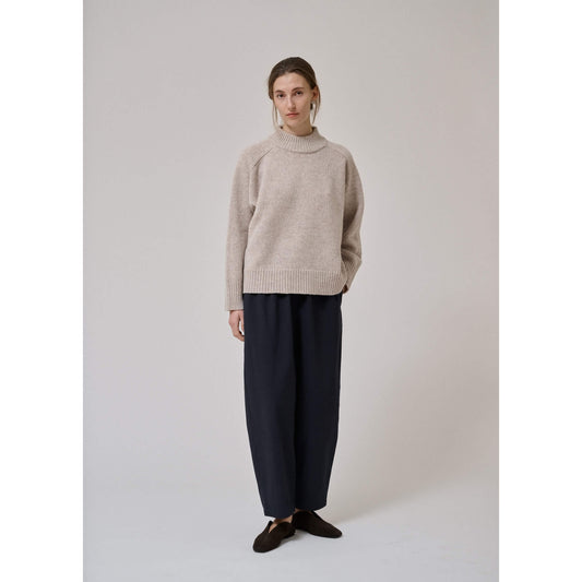 Pantalon barrel "Flora" - Black