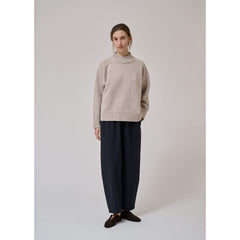 Pantalon barrel "Flora" - Black
