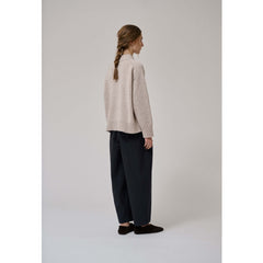Pantalon barrel "Flora" - Black
