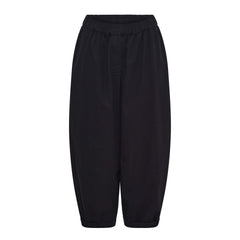 Pantalon barrel "Flora" - Black