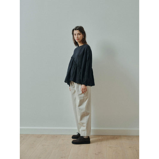 Pantalon barrel "Vera" - Oatmeal