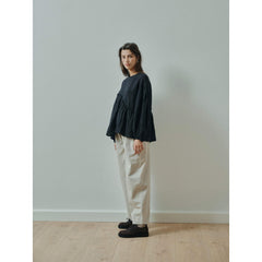 Pantalon barrel "Vera" - Oatmeal