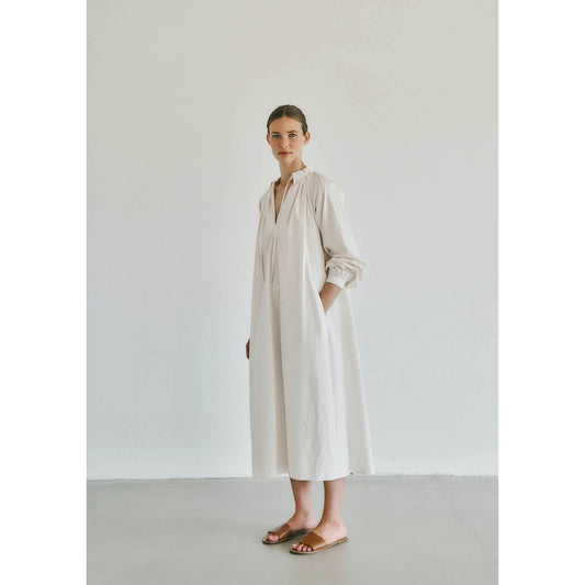 Robe "Irissa" - White sand