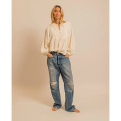 Blouse "Los Angeles" - Crème