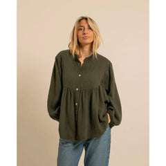 Blouse "Los Angeles" - Kaki