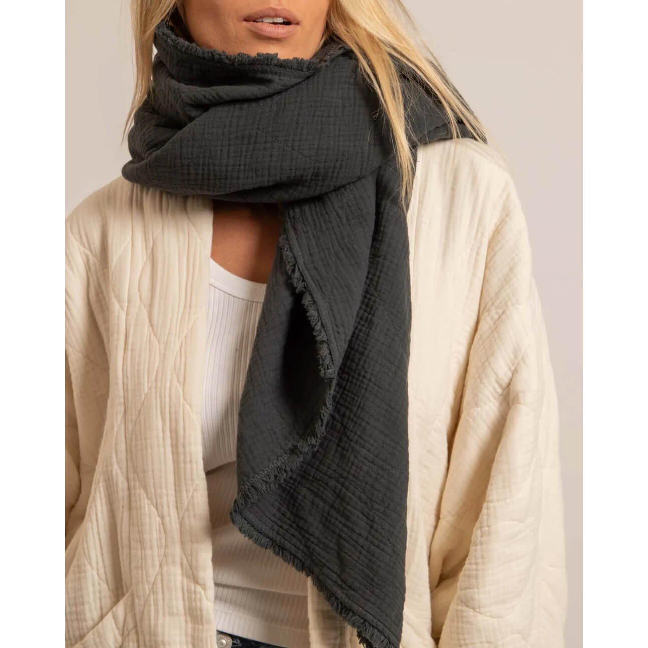 Chèche "Toronto" - Anthracite