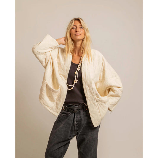 Kimono "Chicago" - Crème