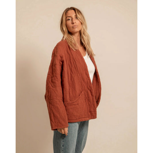 Kimono "Chicago" - Terracotta