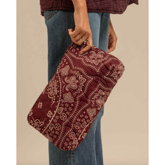 Pochette "Orlando Bandana" - Bordeaux