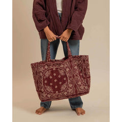 Sac "Philadelphie Bandana" - Bordeaux