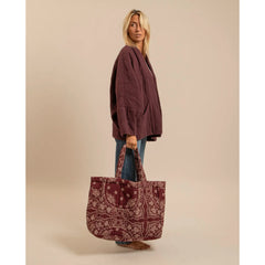 Sac "Philadelphie Bandana" - Bordeaux
