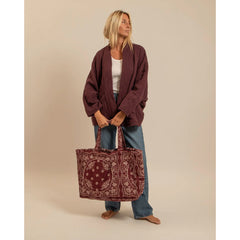 Sac "Philadelphie Bandana" - Bordeaux