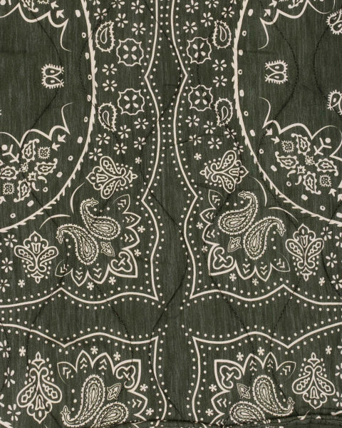 Cabas "Philadelphie Bandanas" - Kaki