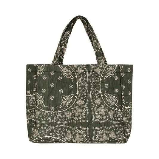 Cabas "Philadelphie Bandanas" - Kaki