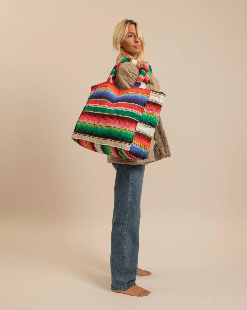 Sac "Philadelphie" - rayure Mexicaine
