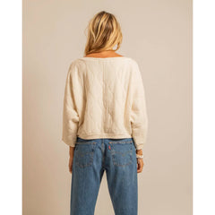 Sweat-shirt "Memphis" - Crème
