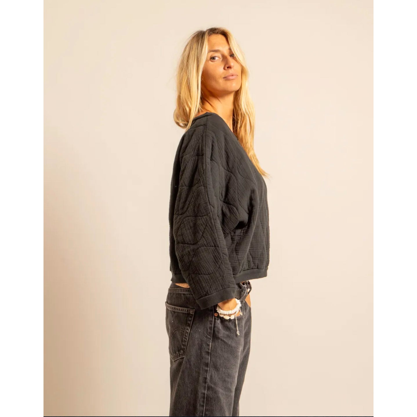Sweat-shirt "Memphis" - Noir