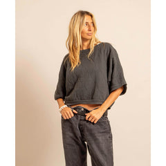 Sweat-shirt "Seattle" - Anthracite