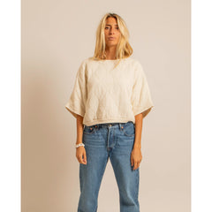 Sweat-shirt "Seattle" - Crème
