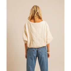 Sweat-shirt "Seattle" - Crème