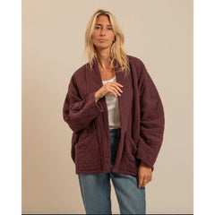 Kimono "Chicago" - Bordeaux