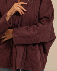 Kimono "Chicago" - Bordeaux