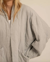 Kimono "Chicago" - Gris perle