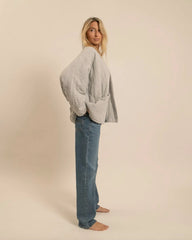 Kimono "Chicago" - Gris perle