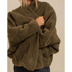 Kimono "Chicago Sherpa" - Kaki