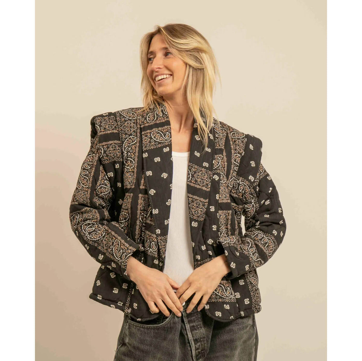 Veste "San Francisco" - Bandana noir